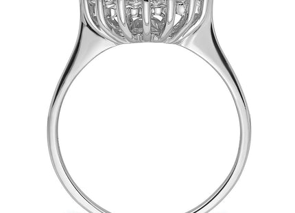 14k White Gold Pearl & Diamond Ring Mounting (Style Y4379)