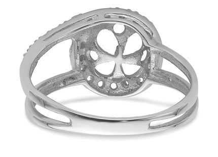 14k White Gold Rings Style Y4380 - Classique Jewelry Inc.
