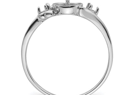 14k White Gold Rings Style Y4393 - Classique Jewelry Inc.
