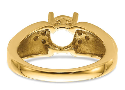 14k Yellow Gold Rings Style Y4452 - Classique Jewelry Inc.