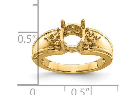 14k Yellow Gold Rings Style Y4452 - Classique Jewelry Inc.