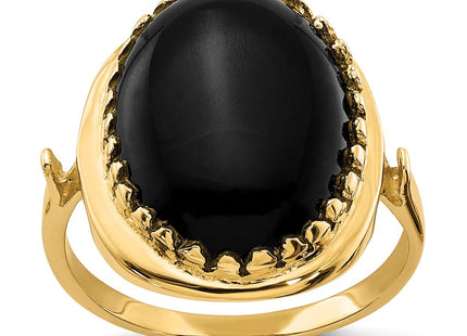 14k Yellow Gold Rings Style Y4500OX - Classique Jewelry Inc.