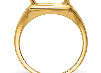 14k Yellow Gold Rings Style Y4538 - Classique Jewelry Inc.