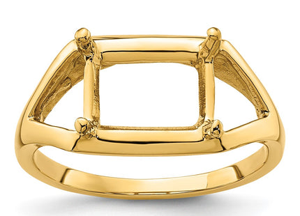 14k Yellow Gold Rings Style Y4538 - Classique Jewelry Inc.