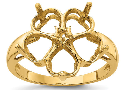 14k Yellow Gold Rings Style Y4583 - Classique Jewelry Inc.