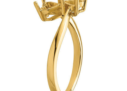 14k Yellow Gold Rings Style Y4584 - Classique Jewelry Inc.
