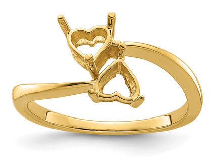 14k Yellow Gold Rings Style Y4584 - Classique Jewelry Inc.