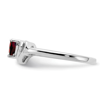 14K White Gold Diamond/ Heart Gemstone Ring Mounting