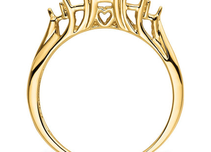 14k Yellow Gold Rings Style Y4613 - Classique Jewelry Inc.