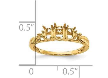 14k Yellow Gold Rings Style Y4613 - Classique Jewelry Inc.