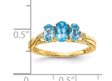 14k Yellow Gold Rings Style Y4613BT - Classique Jewelry Inc.