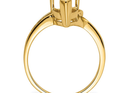 14k Yellow Gold Rings Style Y4616 - Classique Jewelry Inc.