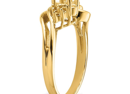 14k Yellow Gold Rings Style Y4617 - Classique Jewelry Inc.