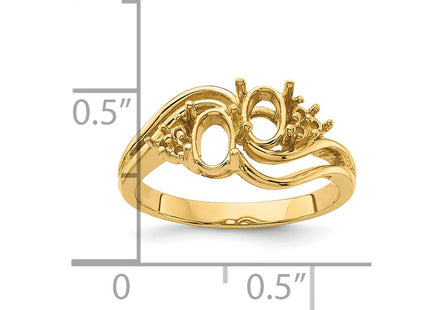 14k Yellow Gold Rings Style Y4617 - Classique Jewelry Inc.