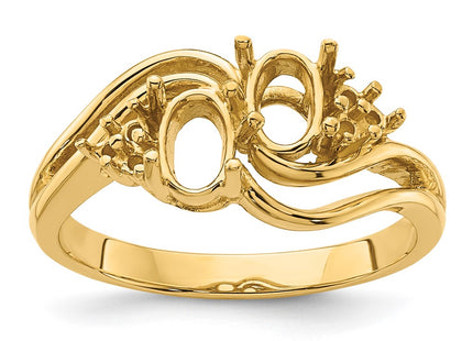 14k Yellow Gold Rings Style Y4617 - Classique Jewelry Inc.