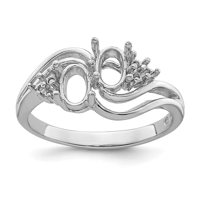14k White Gold Rings Style Y4618 - Classique Jewelry Inc.
