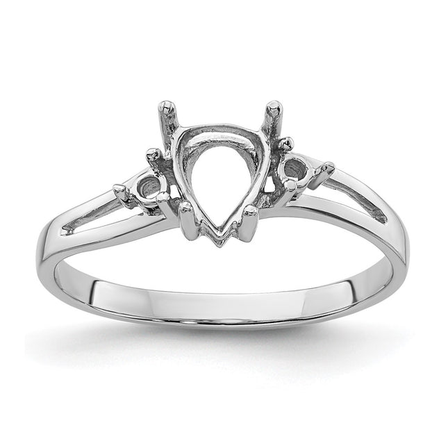 14k White Gold Rings Style Y4626 - Classique Jewelry Inc.