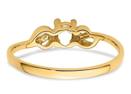 14k Yellow Gold Rings Style Y4650 - Classique Jewelry Inc.