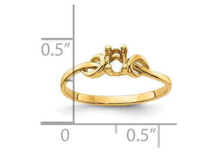 14k Yellow Gold Rings Style Y4650 - Classique Jewelry Inc.