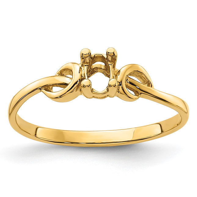 14k Yellow Gold Rings Style Y4650 - Classique Jewelry Inc.