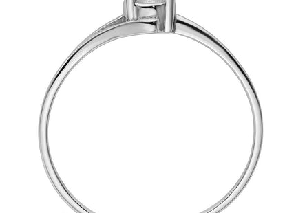 14k White Gold Oval Gemstone Ring Mounting (Style Y4660)