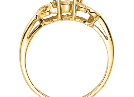 14k Yellow Gold Rings Style Y4690 - Classique Jewelry Inc.