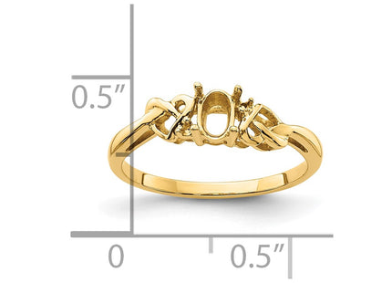 14k Yellow Gold Rings Style Y4690 - Classique Jewelry Inc.