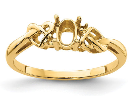 14k Yellow Gold Rings Style Y4690 - Classique Jewelry Inc.