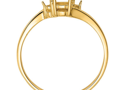 14k Yellow Gold Rings Style Y4712 - Classique Jewelry Inc.