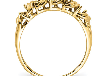 14k Yellow Gold Rings Style Y4718 - Classique Jewelry Inc.