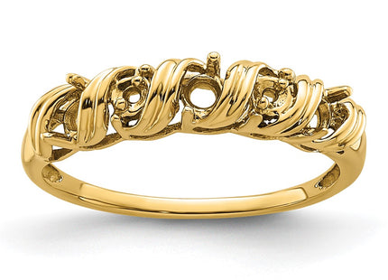 14k Yellow Gold Rings Style Y4718 - Classique Jewelry Inc.