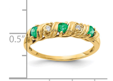 14k Yellow Gold Jewelry Style Y4718E - Classique Jewelry Inc.