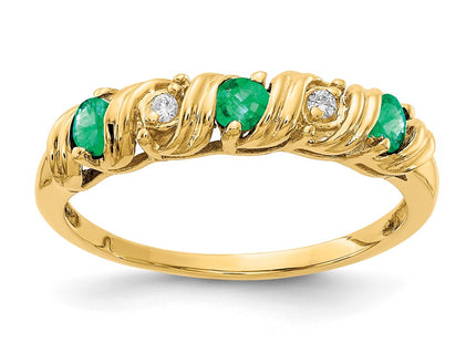 14k Yellow Gold Jewelry Style Y4718E - Classique Jewelry Inc.