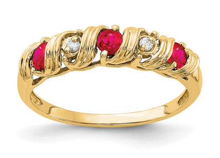 14k Yellow Gold Jewelry Style Y4718R - Classique Jewelry Inc.