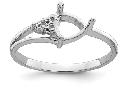 14k White Gold Rings Style Y4745 - Classique Jewelry Inc.