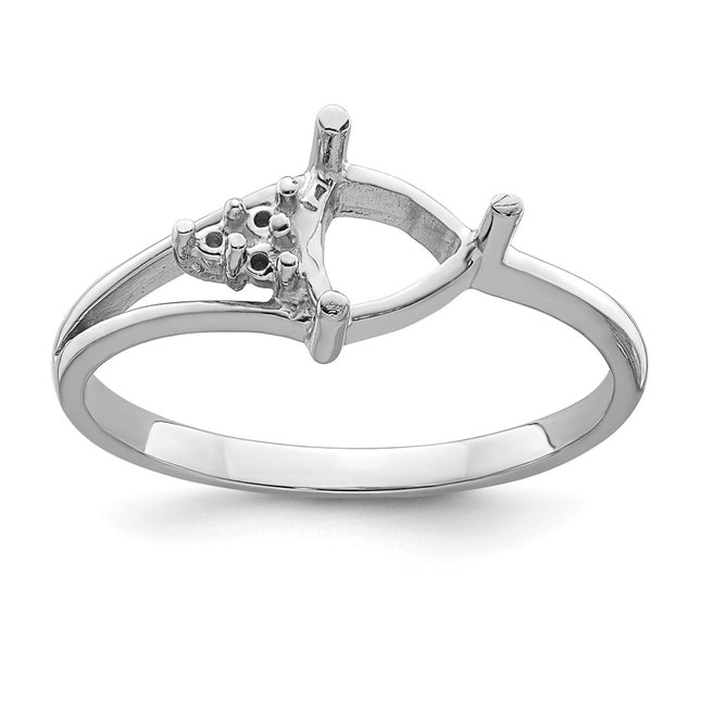 14k White Gold Rings Style Y4745 - Classique Jewelry Inc.