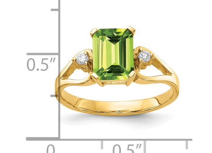 14k Yellow Gold Jewelry Style Y4749PE - Classique Jewelry Inc.