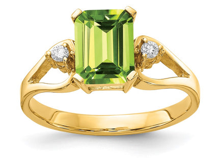 14k Yellow Gold Jewelry Style Y4749PE - Classique Jewelry Inc.