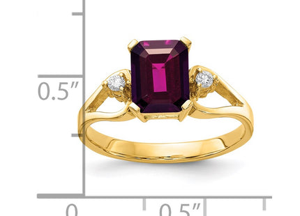 14k Yellow Gold Jewelry Style Y4749RG - Classique Jewelry Inc.