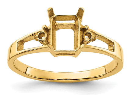 14k Yellow Gold Rings Style Y4757 - Classique Jewelry Inc.