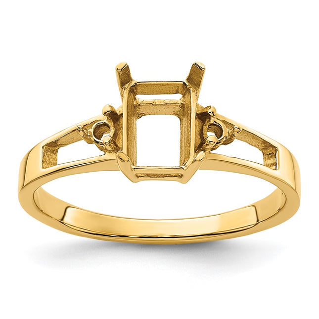 14K gold diamond ring