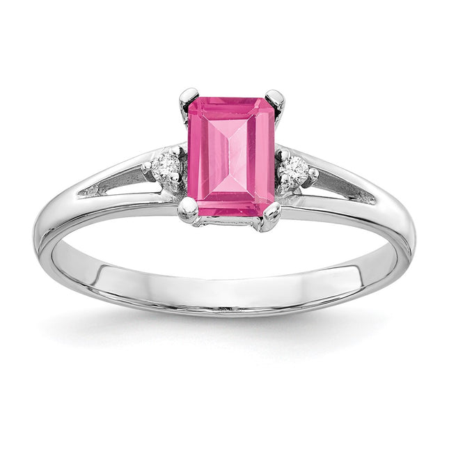 14k White Gold Jewelry Style Y4762PT - Classique Jewelry Inc.