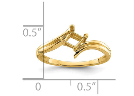 14k Yellow Gold Rings Style Y4781 - Classique Jewelry Inc.