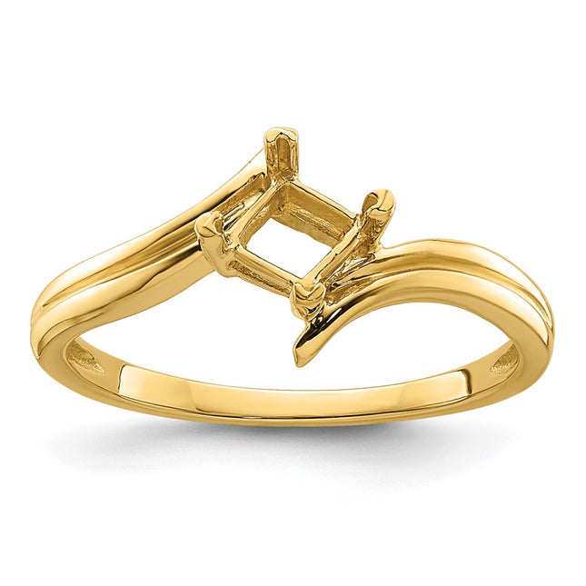 14k Yellow Gold Rings Style Y4781 - Classique Jewelry Inc.
