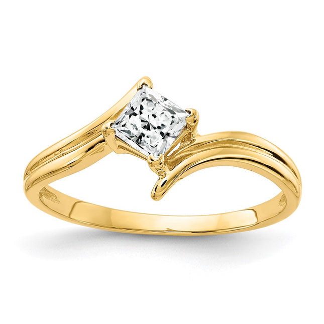 14k Yellow Gold Jewelry Style Y4781CZ - Classique Jewelry Inc.