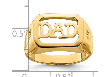 14k Yellow Gold Rings Style Y6129 - Classique Jewelry Inc.