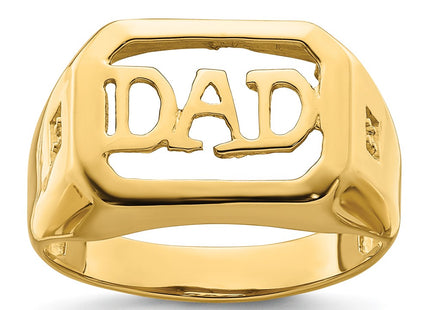14k Yellow Gold Rings Style Y6129 - Classique Jewelry Inc.