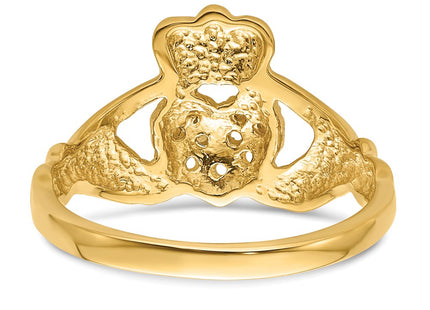 14k Yellow Gold Rings Style Y6307 - Classique Jewelry Inc.