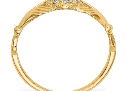 14k Yellow Gold Rings Style Y6307AA - Classique Jewelry Inc.