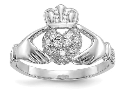 14k White Gold Rings Style Y6308AA - Classique Jewelry Inc.
